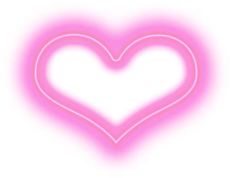 transparent glowing hearts.